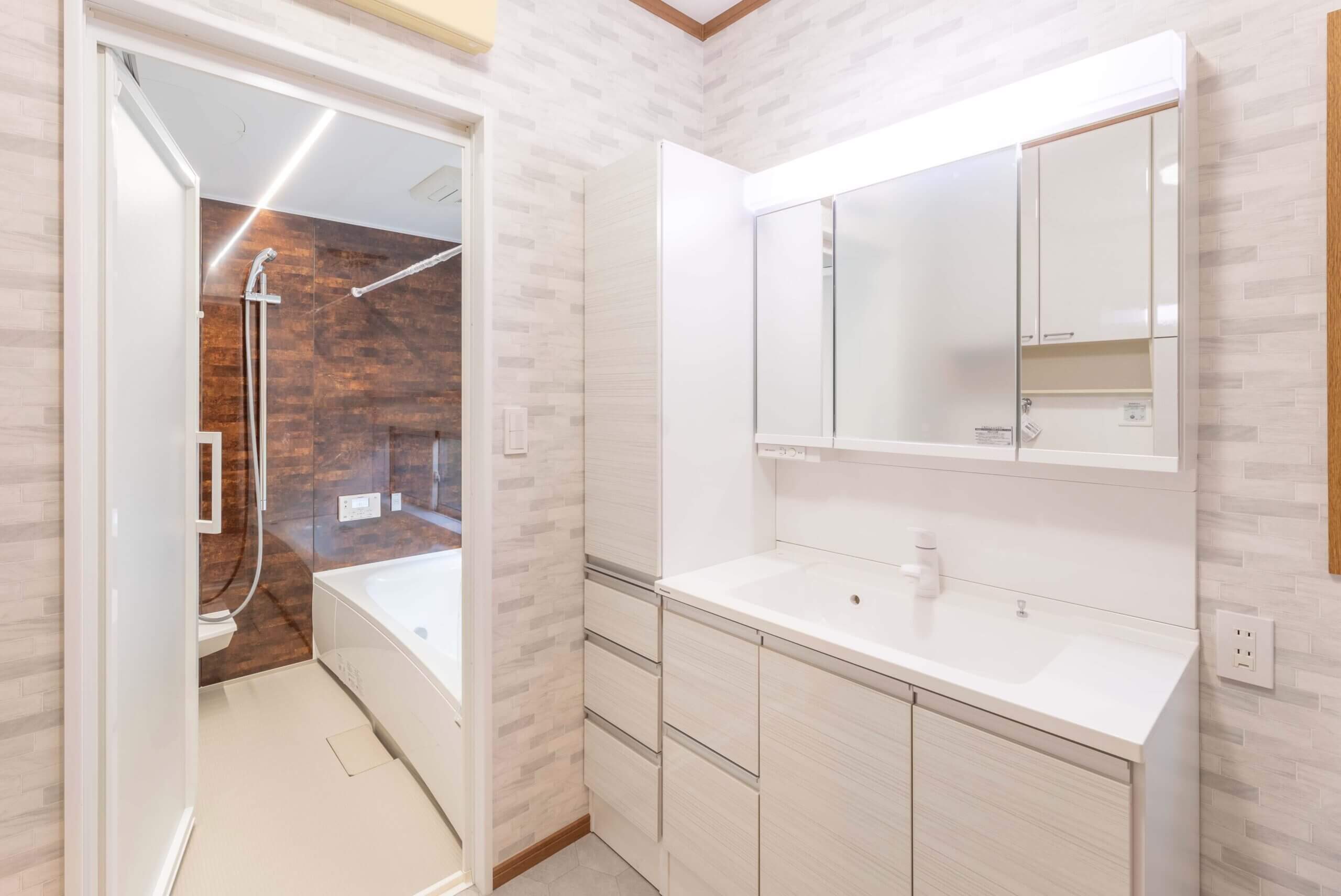  ゆりが丘 洗面・浴室 AFTER